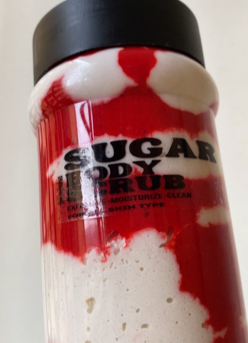 1kg Rose sugar body scrub