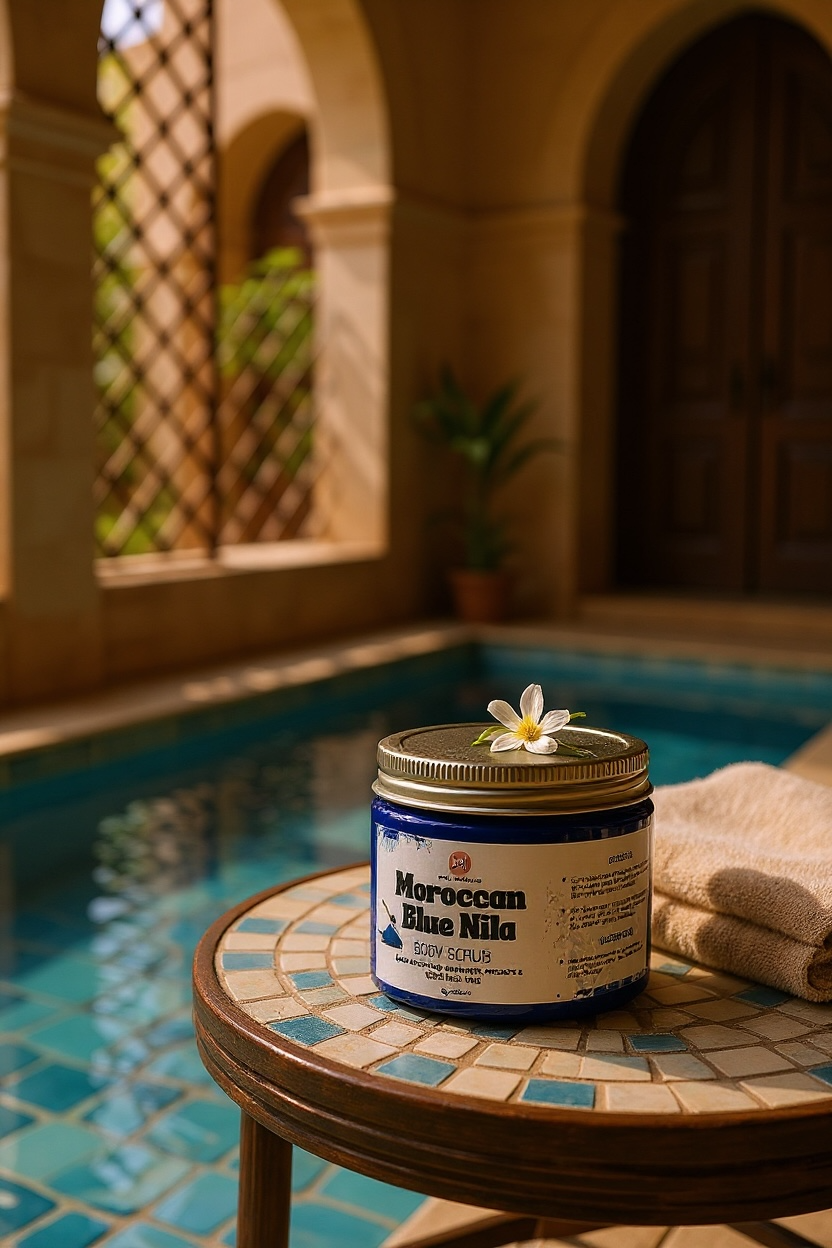 Moroccan Blue Nila Body Scrub