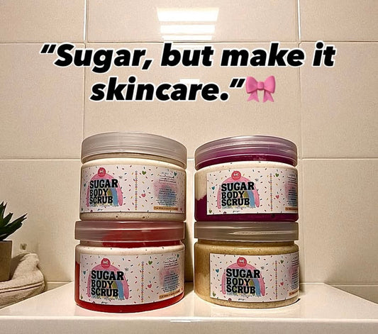 Sugar Body Scrub - (Infused with Glycolic Acid) 350g