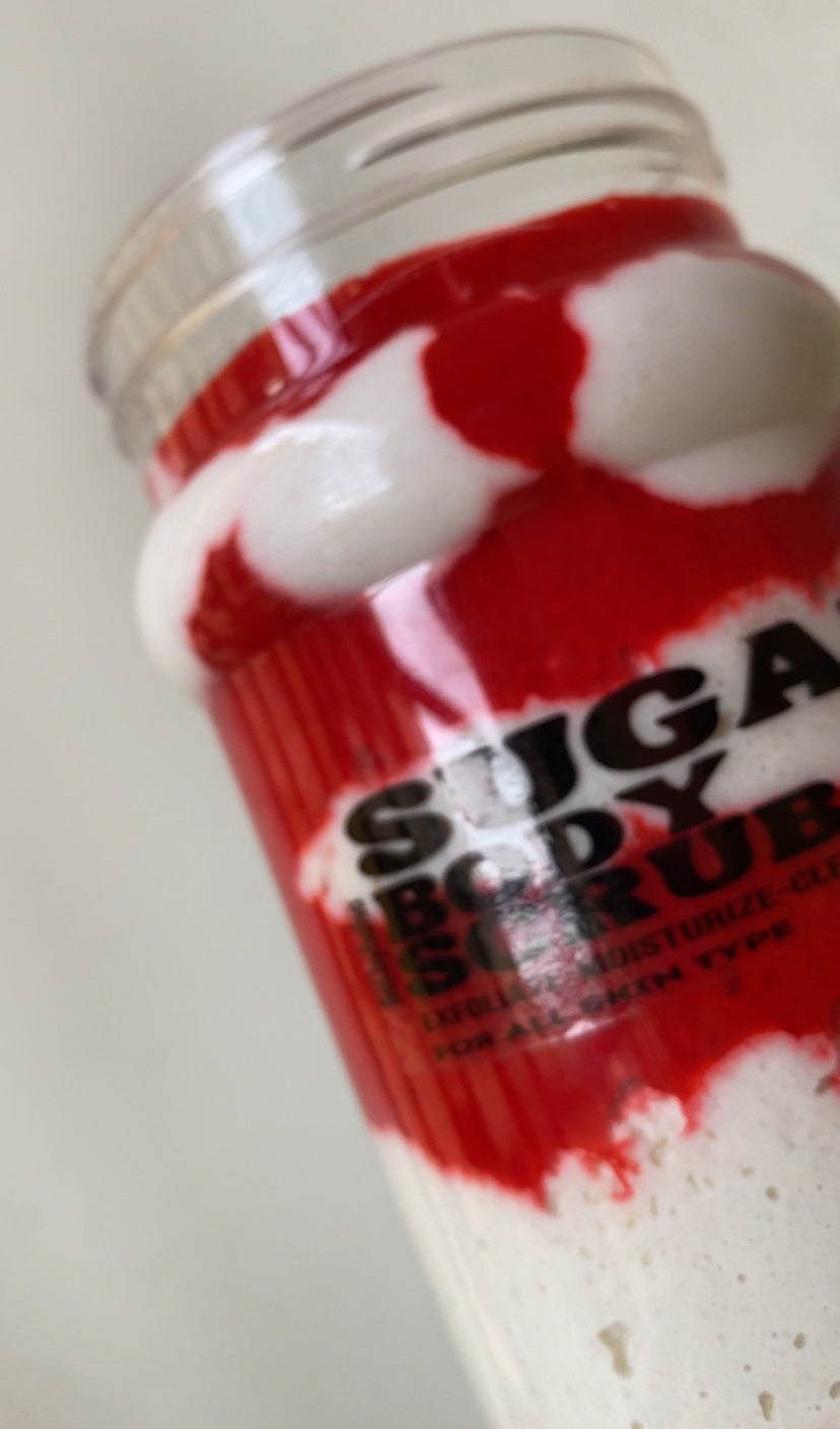 Sugar Body Scrub - (Infused with Glycolic Acid) 350g